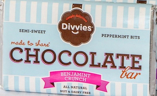 Divvies, LLC Conducts Voluntary Recall of Benjamint Crunch Chocolate Bars Due to Undeclared Milk In The Mint